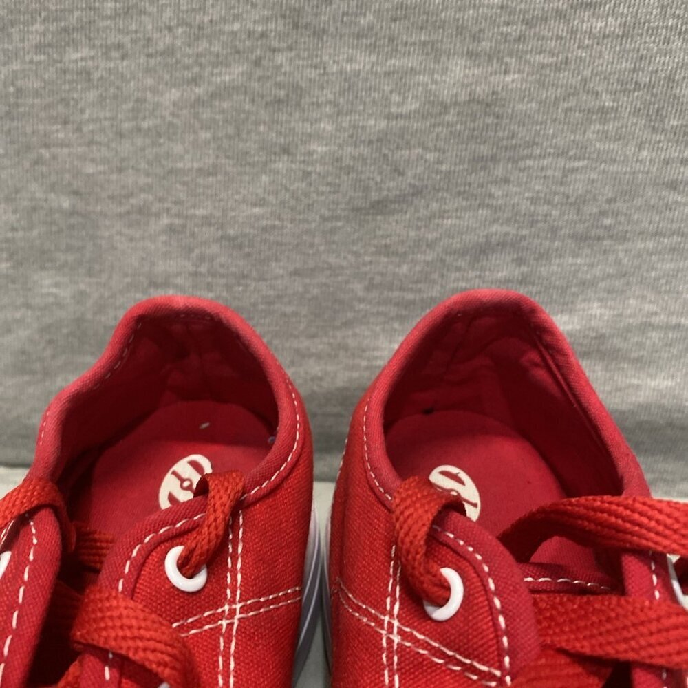 Heelys Youth Boys Size 6 Pro 20 HES10456 Red Roller Skate Shoes Lace Up Low Top - Picture 5 of 7